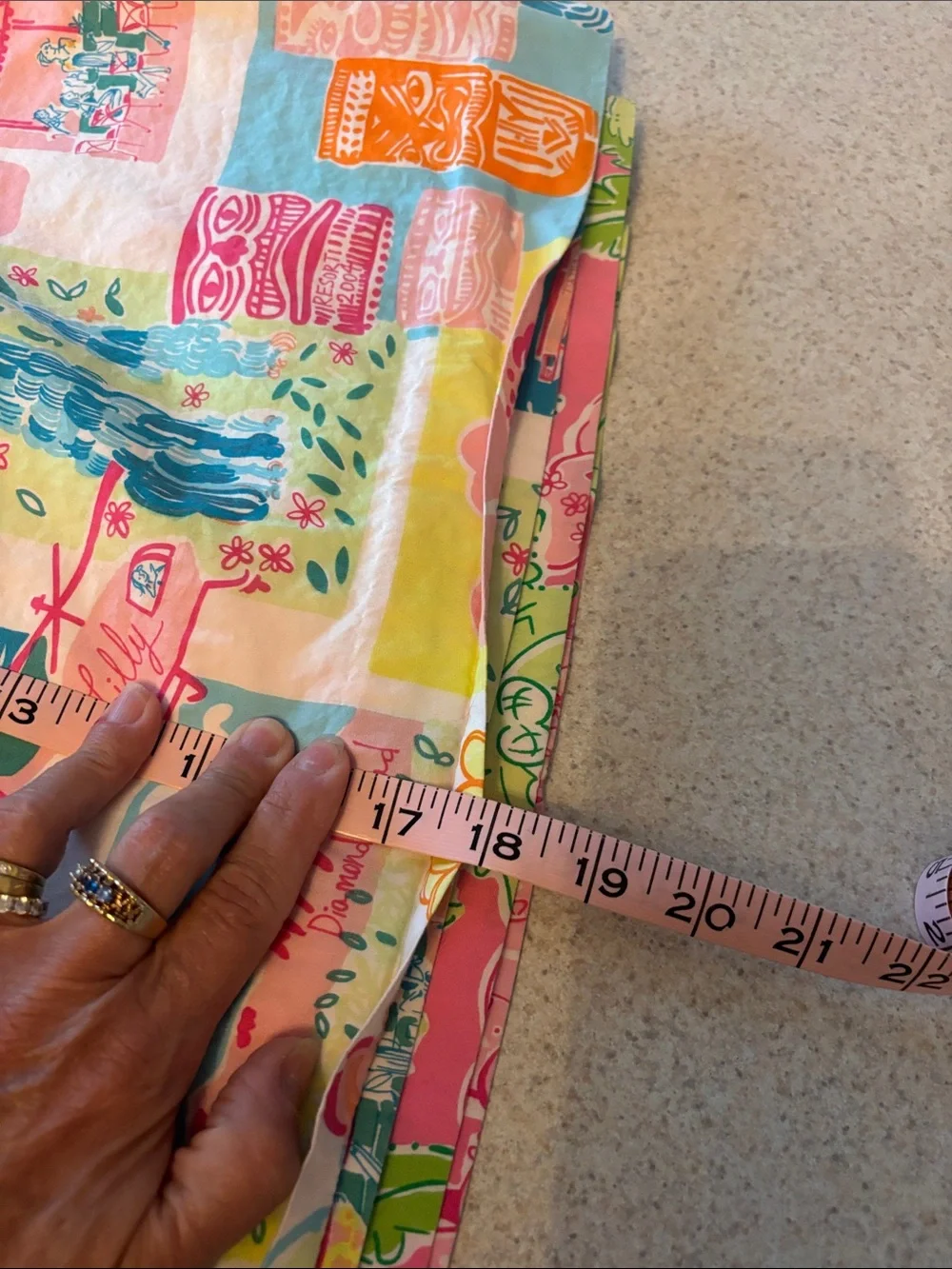Lilly Pulitzer Bright Tropical Print Skirts - Pink & Multi size 4 - Picture 9 of 9